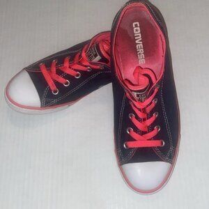 Converse All Star Sneakers Jean blue and bright pink Size 7